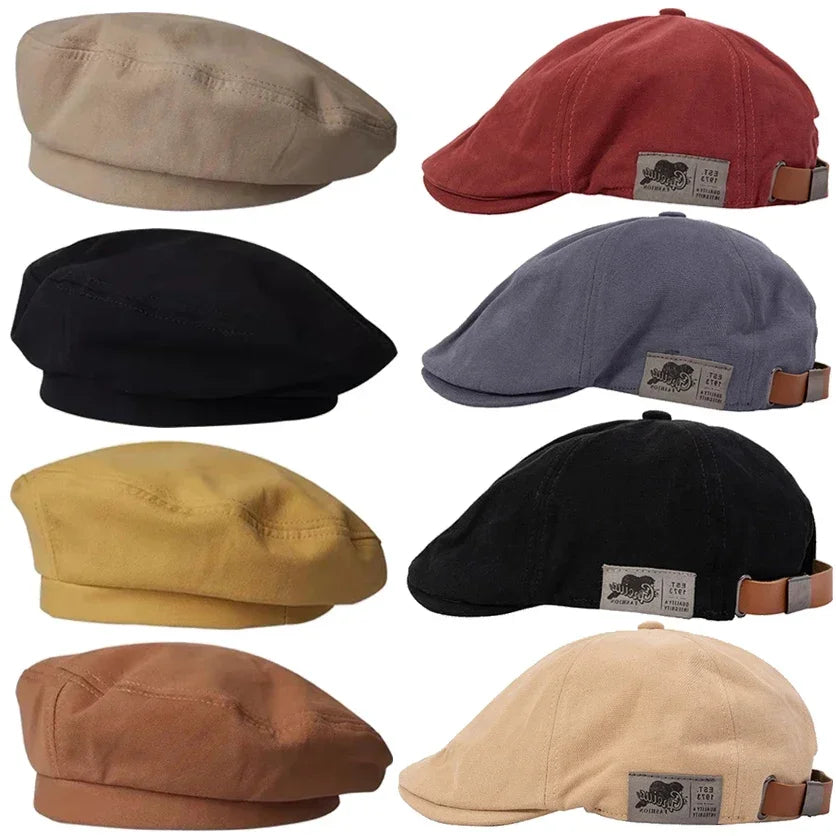 New Cotton Peaky Blinders Caps for Men Hat Berets Classic Style Cap Classic Linen Beret